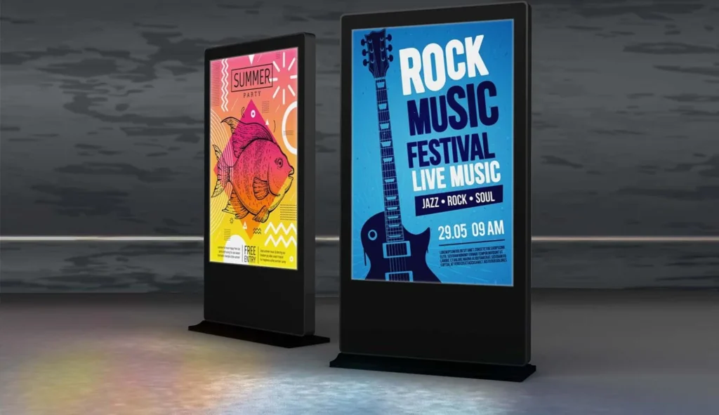Same Day Backlit Display Printing UK