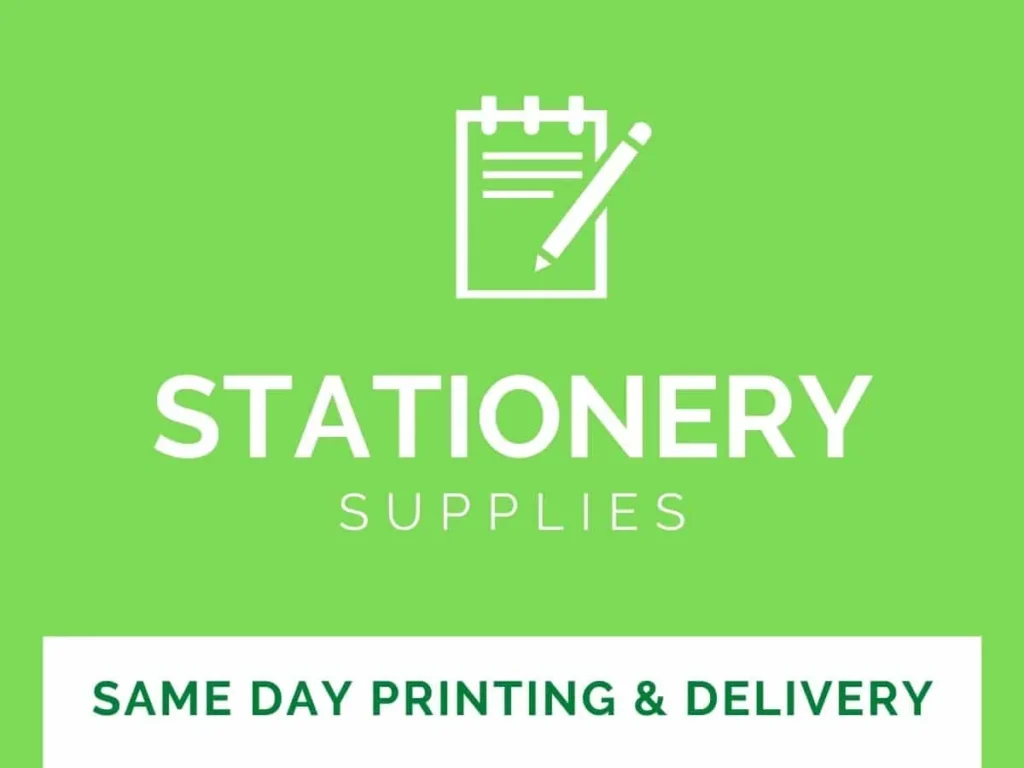 Same Day Business Stationery Printing UK