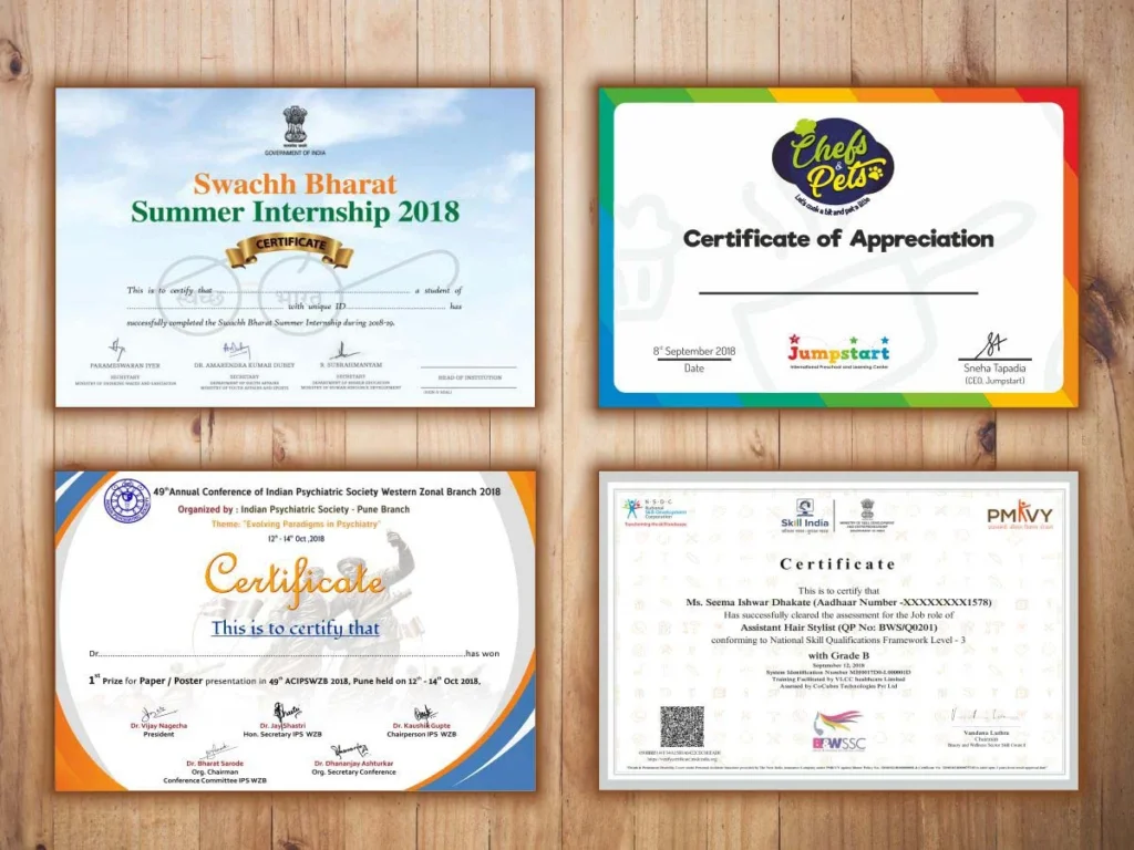 Same Day Certificate Printing UK