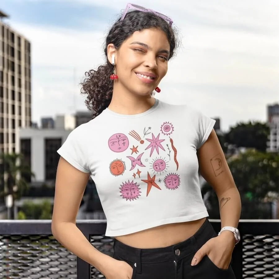 Same Day Crop Top Printing UK