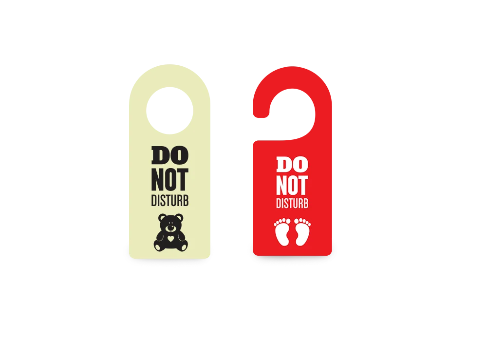 Same Day Door Hanger Printing UK