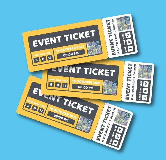 Same Day Event Ticket Printing UK