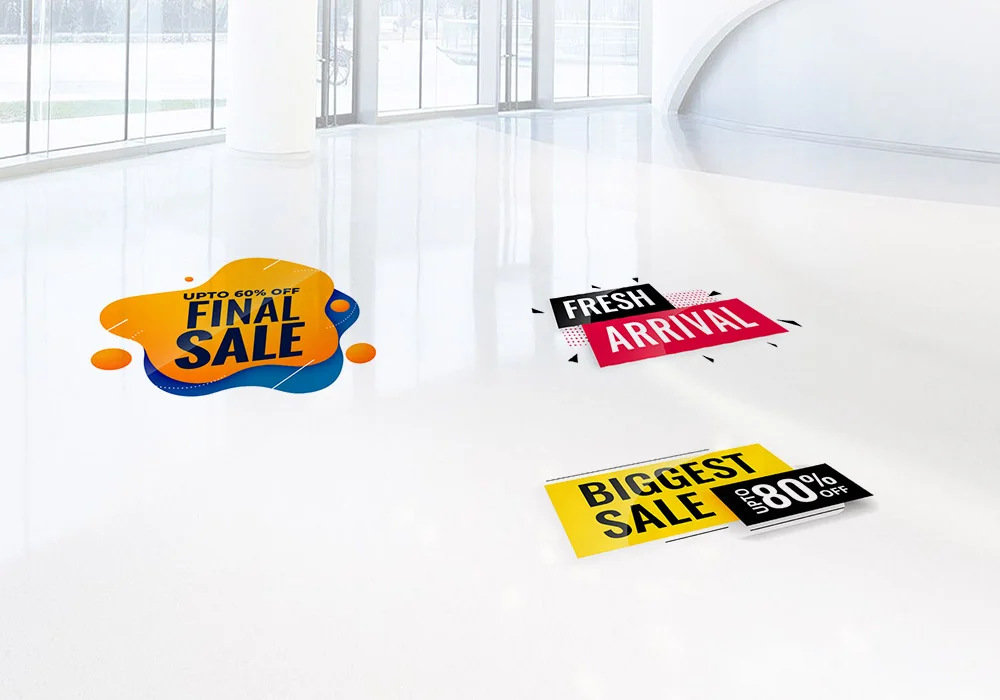 Same Day Floor Graphic Printing UK