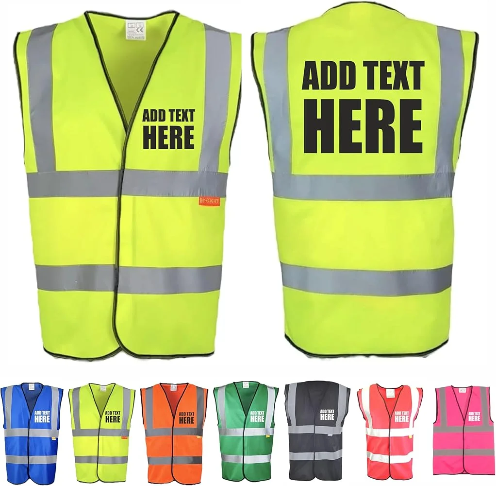 Same Day Hi Vis Vest Printing UK