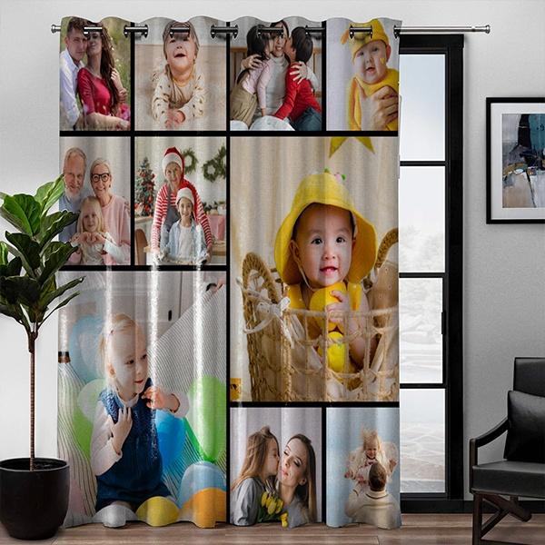 Same Day Photo Curtain Printing UK