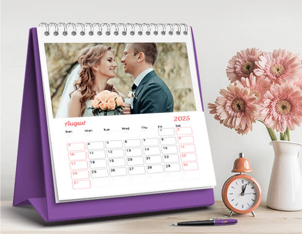 Same Day Photo Desk Calendar Printing UK
