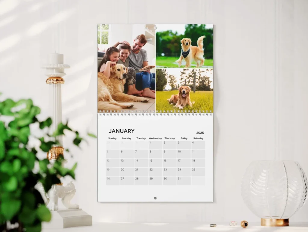 Same Day Photo Wall Calendar Printing UK