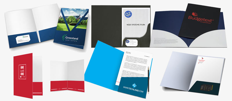 Same Day Presentation Folder Printing UK