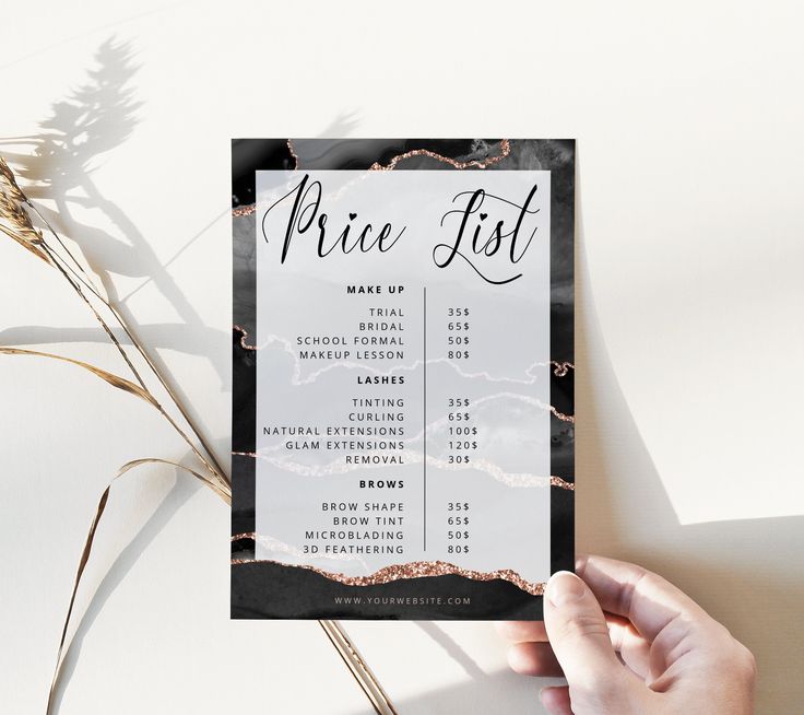 Same Day Price List Printing UK
